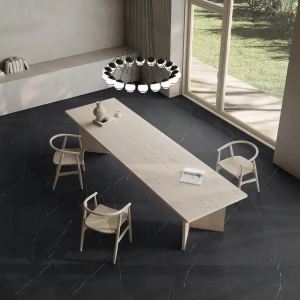 Burbank Negro 60x120cm 2pz 1.44m² ($479.14/m²)