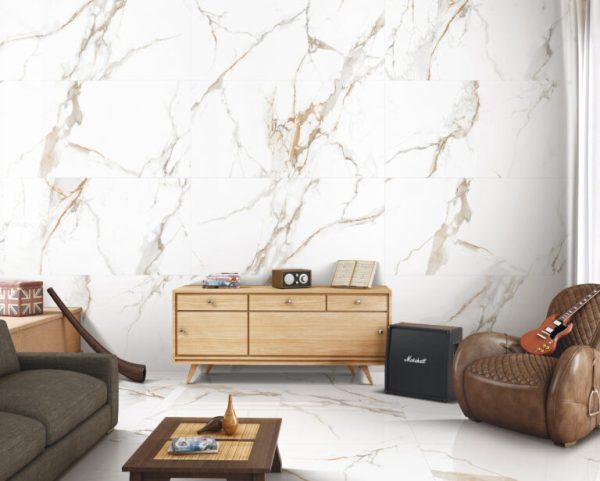 Carrara gold 60x120cm 2pz 1.44m²($333.64/m²)